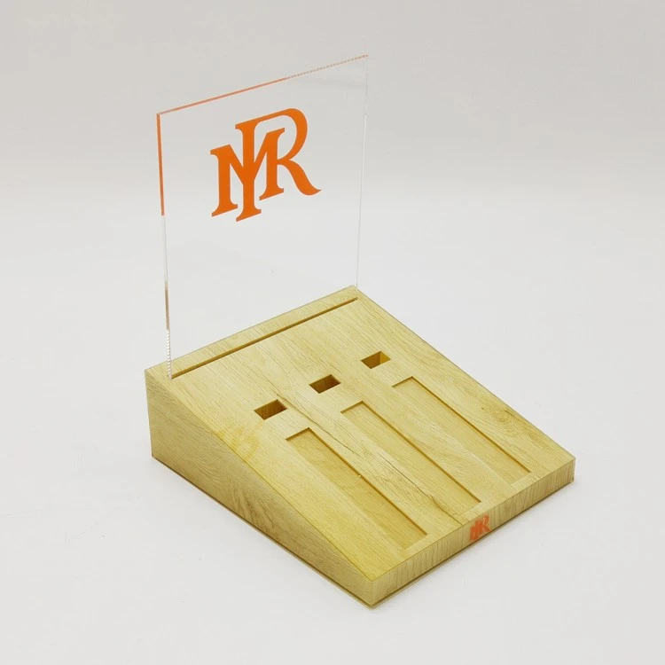 Acrylic wood grain board electronic cigarette display rack vapes Acrylic wood grain board electronic cigarette display rack vapes