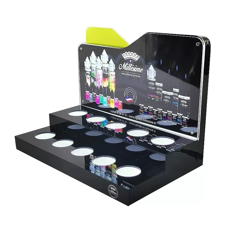 Electronic cigarette oil display rack LED luminous display rack vape