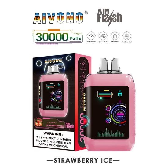 Original-Aivono-Vaporizers-Wholesale-Price-Disposable-Vape-Full-Screen-25000-30000-Puff-Bar-E-Cigarette-Aivono-Flash-30K-Puffs (2)