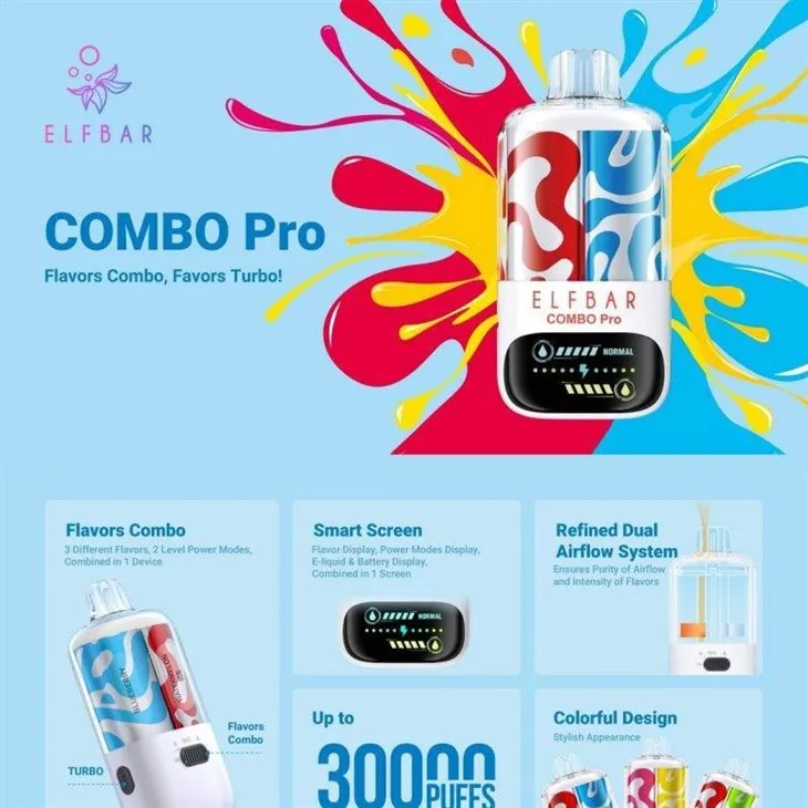 ELFBAR COMBO PRO 30000 ELFBAR COMBO PRO 30000