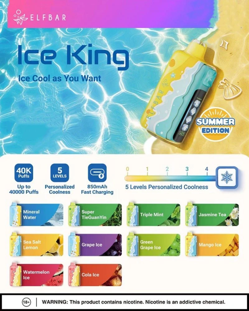 ELFBAR ICE KING SUMMER EDITION 30K PUFFS