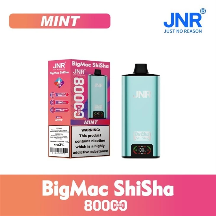 BS01-Mint_JNR Big Mac Shisha 80K BS01-Mint_JNR Big Mac Shisha 80K