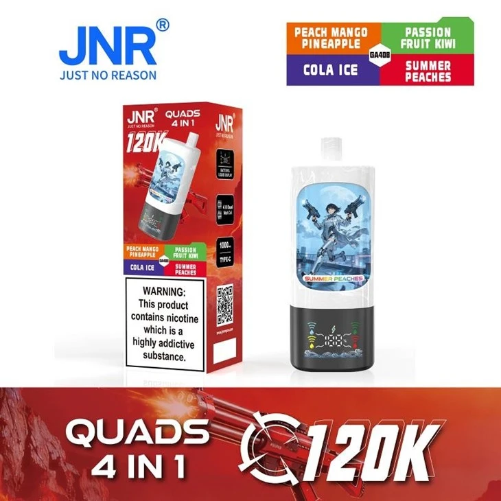 GA408  Tropical Refreshing Flavor Series_JNR QUADS 4IN1 120K