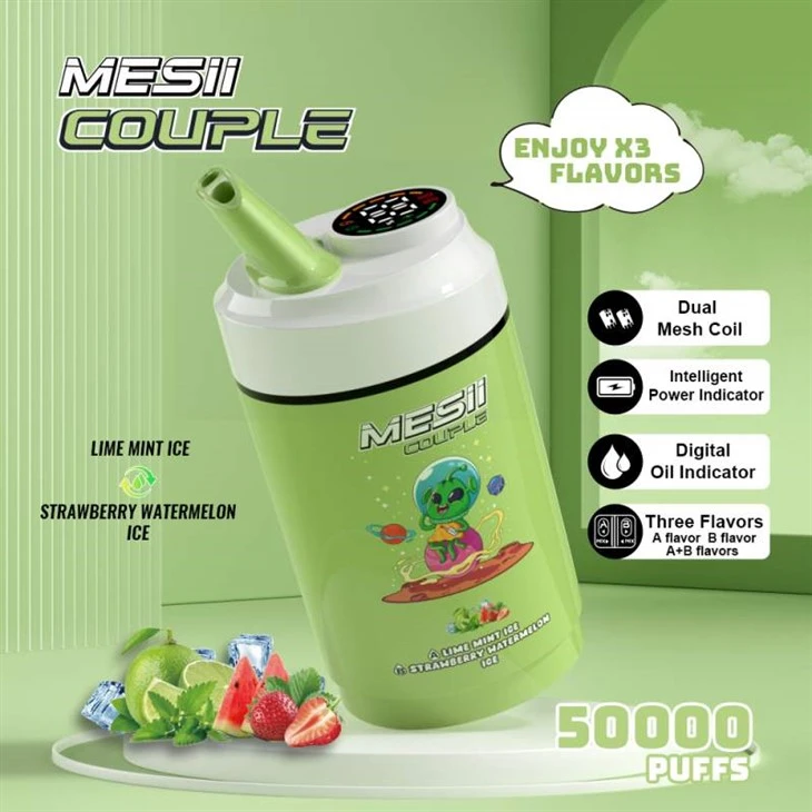 MESII Couple 50000 Puffs 2 in 1 Dual Flavor