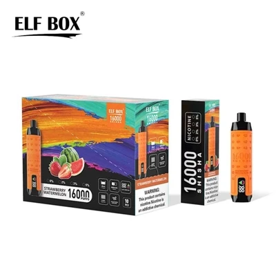 Novi proizvod: ELF BOX SHISHA 16000 jednokratna elektronska cigareta