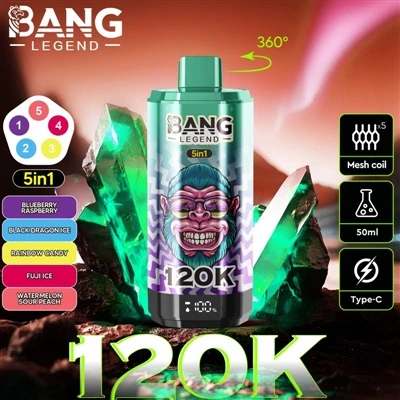 BANG LEGEND 120K, neka doživite najveće uživanje
