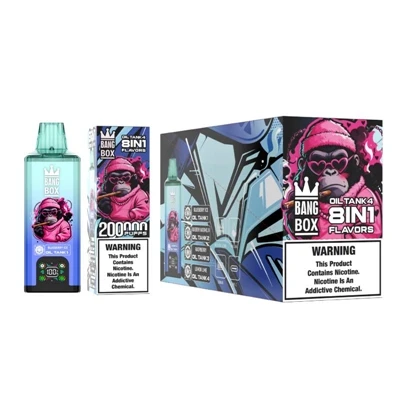 BANG BOX 200K Vape za jednokratnu upotrebu – preferirani izbor za veliki kapa...