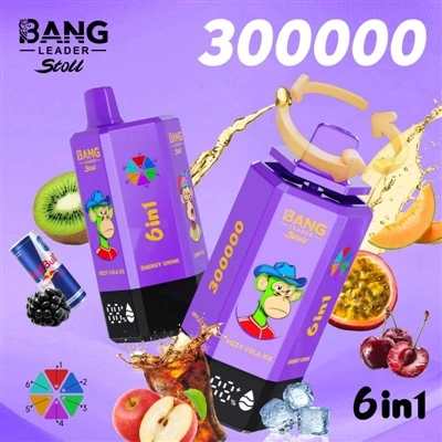 Bang Leader 300000: Kompletan oblik sljedeće generacije jednokratnih E-cigareta.