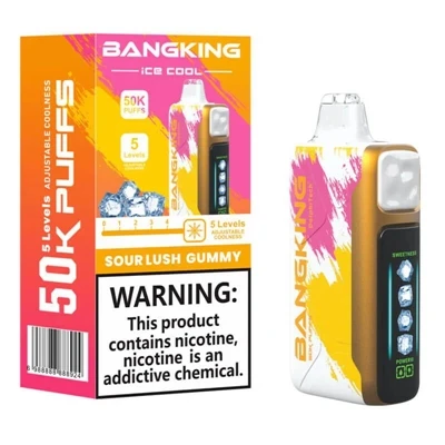 BANGKING ICE COOL 60K visokog-kapaciteta jednokratni punjivi podesivi elektro...