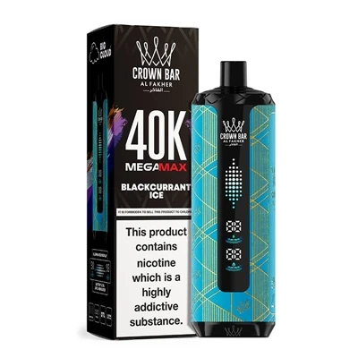 AL Fakher Crown Bar MegaMax 40K — Najbolji izbor za jednokratne pare{1}} veli...