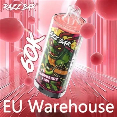 Razz Bar 60000: Nova opcija za -jednokratne E- cigarete velikog kapaciteta.