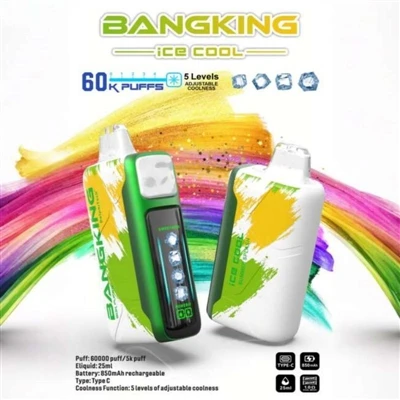 BANGKING ICE King COOL 60K: Novo mjerilo za jednokratne E-cigarete.