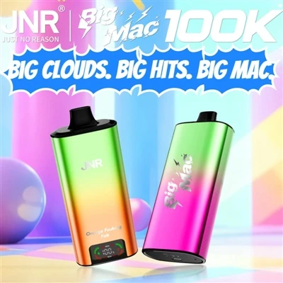 JNR Big Mac 100K – Redefiniranje standarda trajnosti za visoko-puff jednokrat...