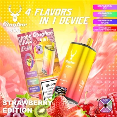 Preporuka za veleprodajni kanal Hotsellvape: Stag Bar 4in1 80000 Puffs - Anal...