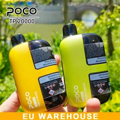 POCO TP20000: opcija E-cigareta za jednokratnu upotrebu koja utjelovljuje dug...