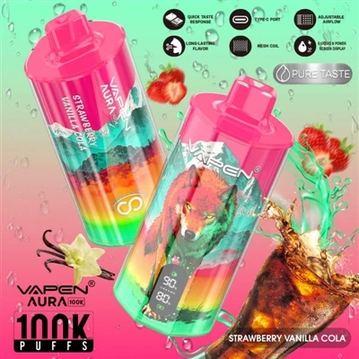 VAPEN AURA 100K PUFFS – Ultimativni uređaj za mlade ljude