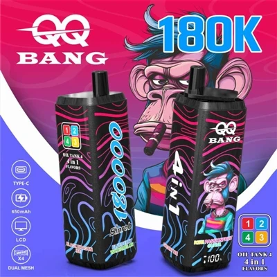 QQ BANG 180K – novi trendseter u elektronskim cigaretama za jednokratnu upotr...