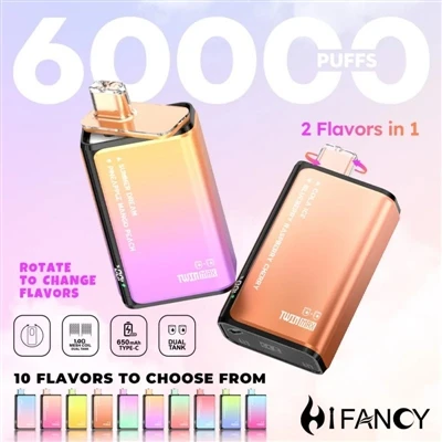 HIFANCY TWINMAX 60K — Uživajte u dva ukusa do mile volje, uživajte u svakom z...