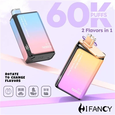HIFANCY TWINS MAX 60K — Dvostruka eksplozija okusa, avantura vašeg ukusa poči...