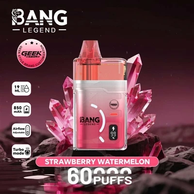 BANG LEGEND 60K: Vaš novi trend u načinu života e-cigareta