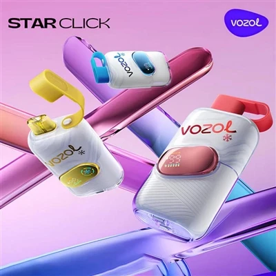 VOZOL STAR CLICK 50000 PUFFS: Nova visina za jednokratne E-cigarete