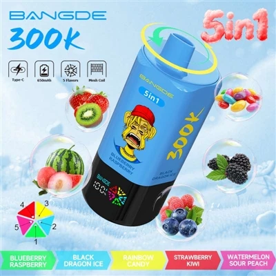 BANG DE 5IN1 300000: Predstavnik jednokratnih E-cigareta ulazi u 'eru ultra{3...