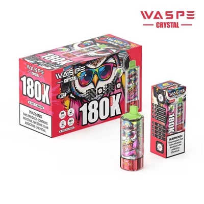 Waspe Crystal 8-u-1 180,000 Puffs Vape: Vrhunski primjer 'Multi-Ere integraci...
