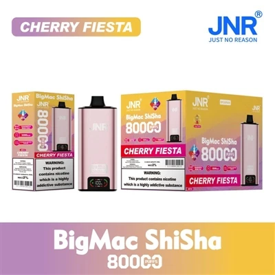 JNR Big Mac Shisha 80000: Redefiniranje iskustva s visoko-vaporom za jednokra...