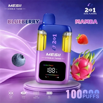 MESII VISIBLE TWINS 100K: E-cigarete za jednokratnu upotrebu konačno počinju ...