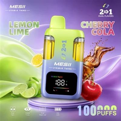 MESII VISIBLE TWINS 100K Puffs: Kada E-cigarete počnu 'ostati s vama još malo'