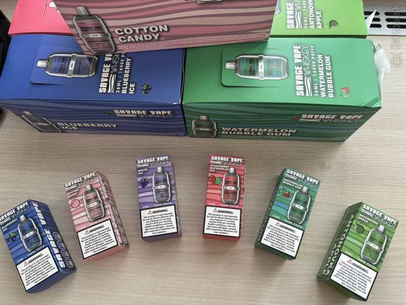 SAVAGE WHISKEY 16000 vapes
