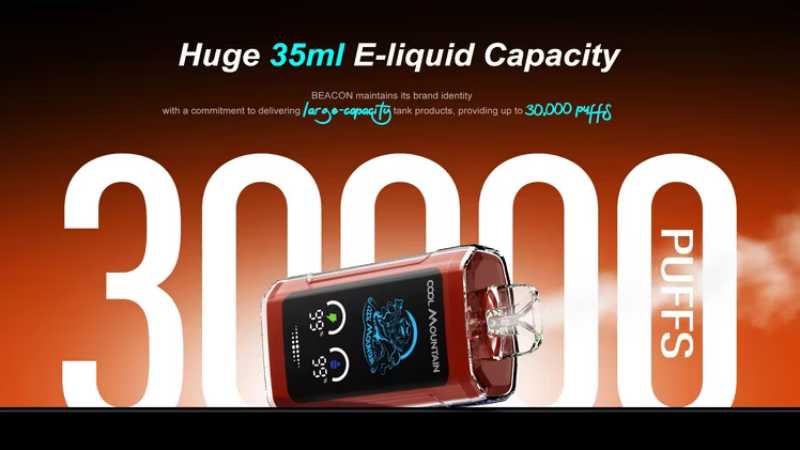Original-Cold-Mountain-Beacon-30K-30000-Puffs-Disposable-E-Cigarettes-Vape-Box-35ml-Capcity-E-Liquid-2-Nicotine-Disposables-Vapes-Electronic-Cigarette-Vapor COOL MOUNTAIN BEACON 30000 6