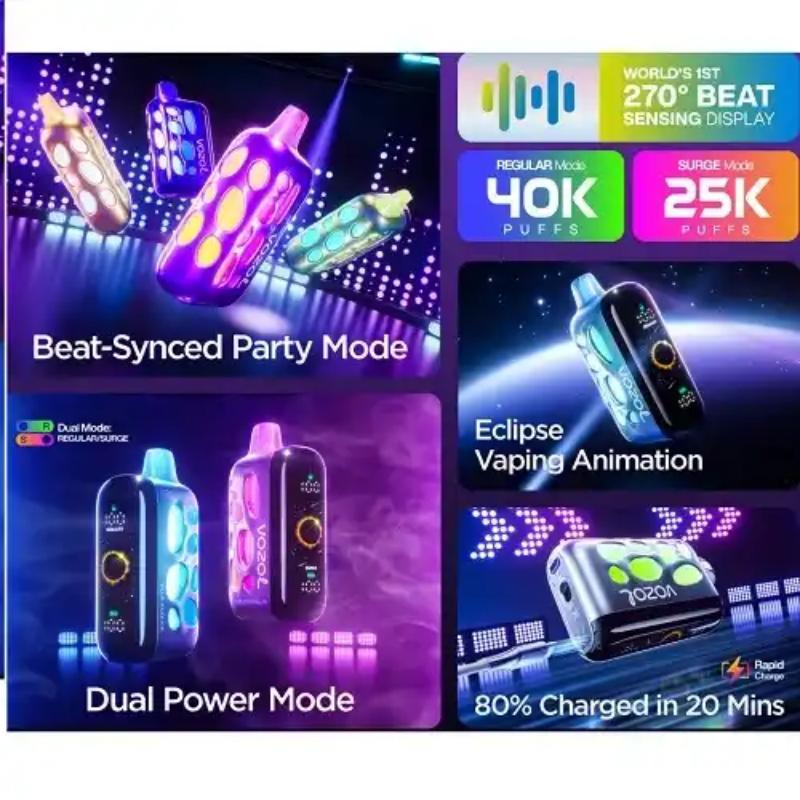 vozol-rave-40000-pufflar VOZOL RAVE 40000
