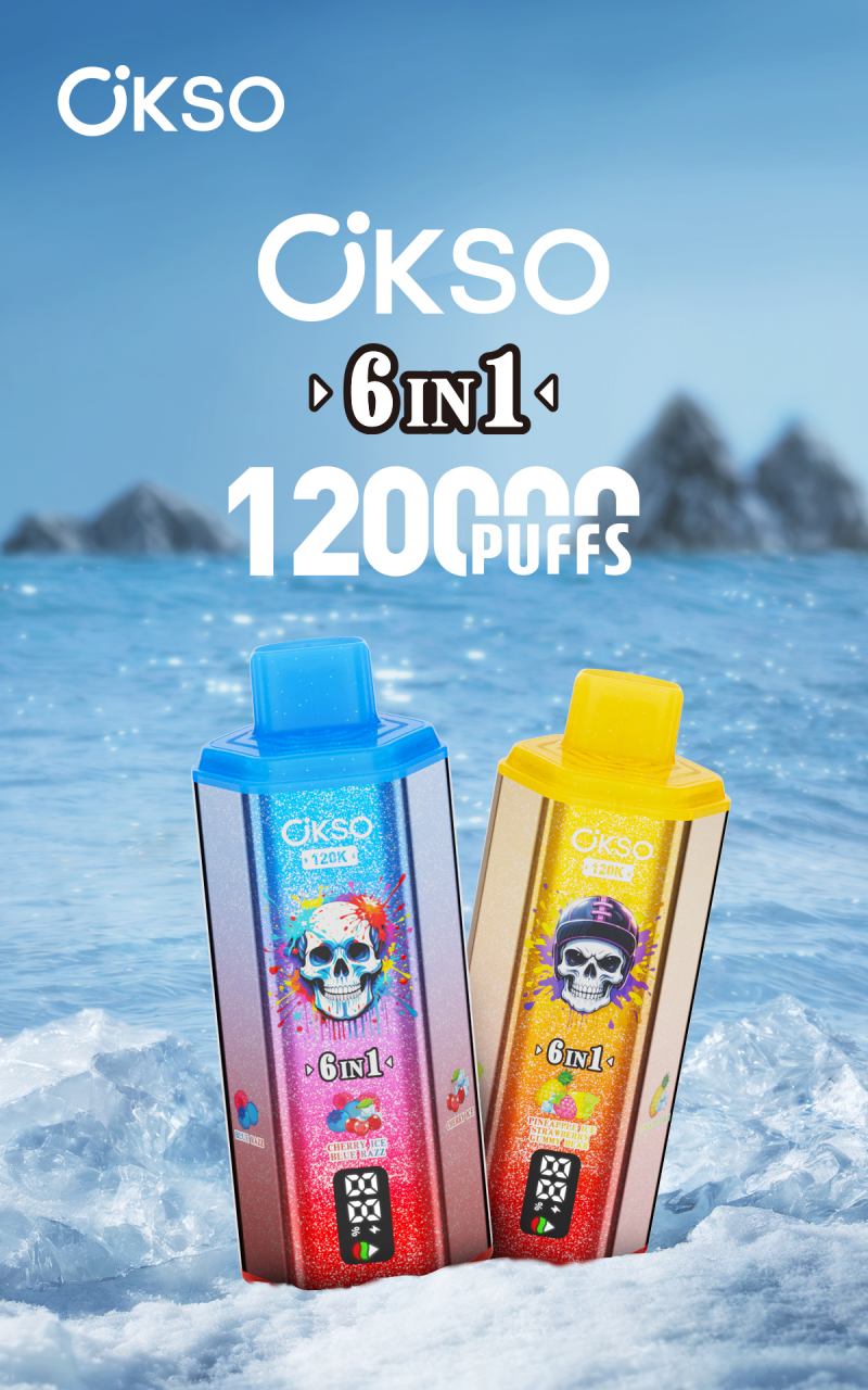 OKSO 120000 Puffs 2 OKSO 120000 Puffs 2