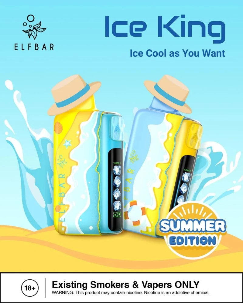 ELFBAR ICE KING SUMMER EDITION 30000 2 ELFBAR ICE KING SUMMER EDITION 30000 2