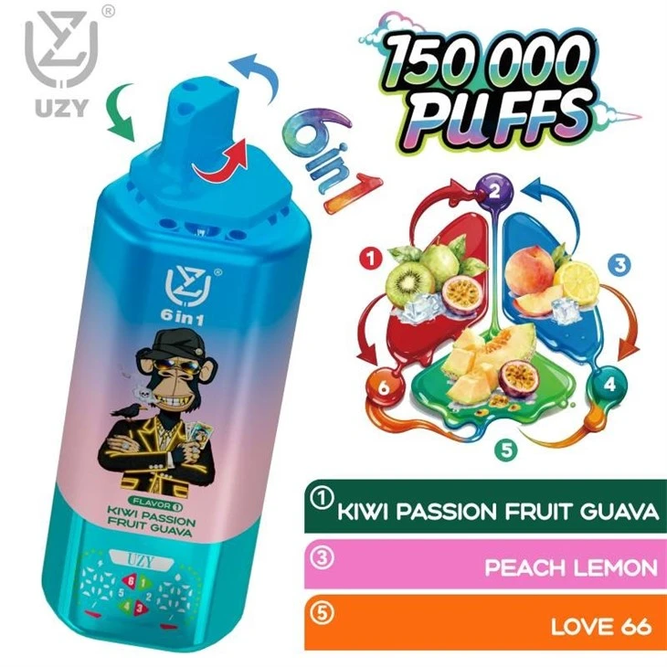 UZY 6 in 1 150K Puffs high quality