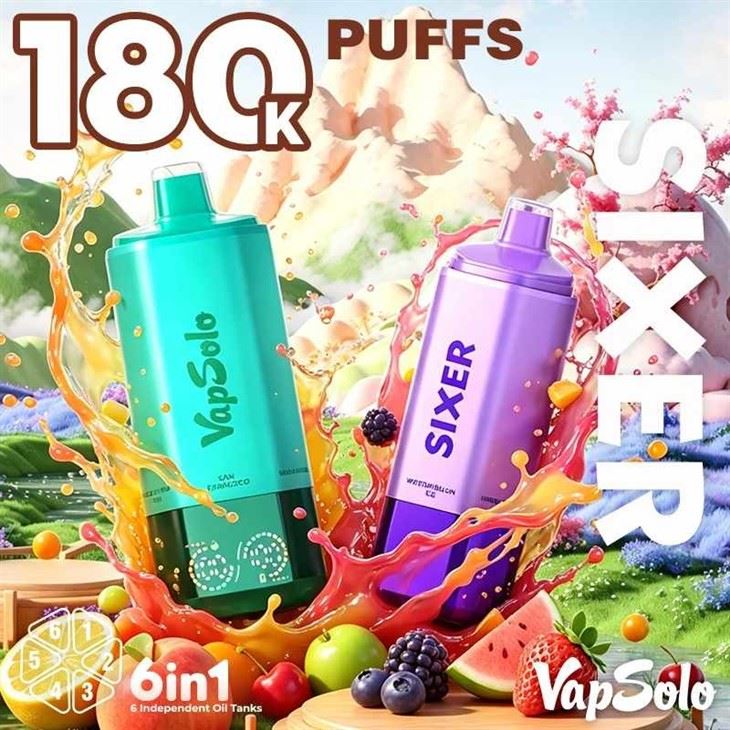 Vapsolo Sixer 180K high quality